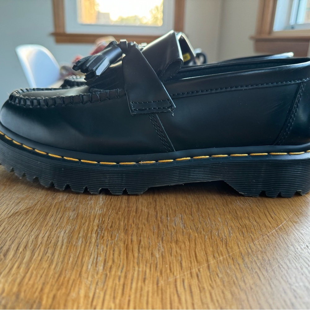 Dr. Martens Black Tassel Loafers